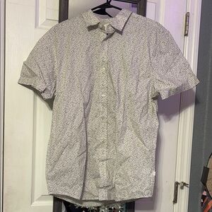 Poplin Short Sleeve Stretch Shirt